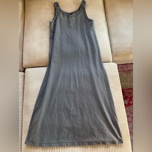 EILEEN FISHER Tank Style Gray Dress